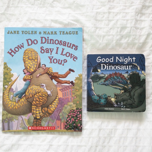 🦕Lot of 2 DINO books🦖